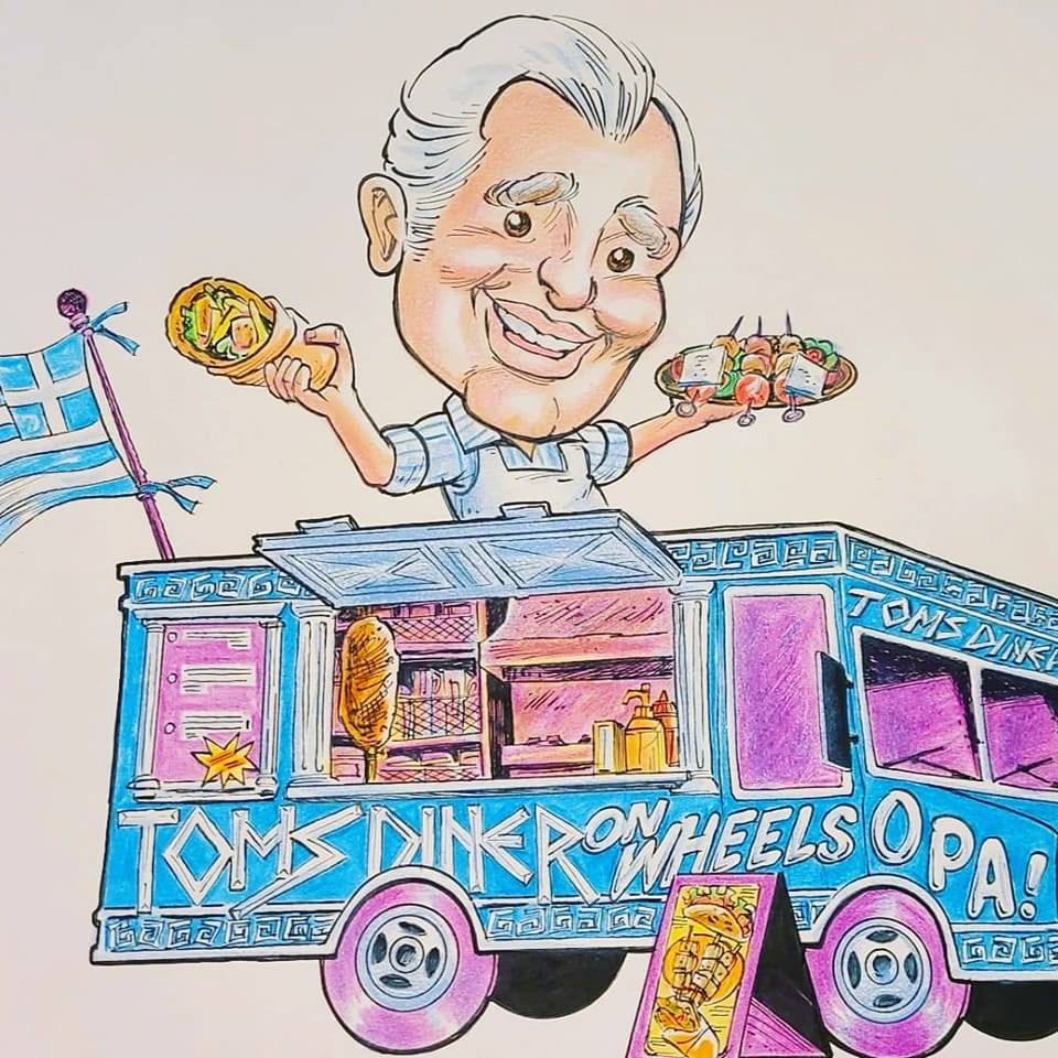 Toms diner on wheels