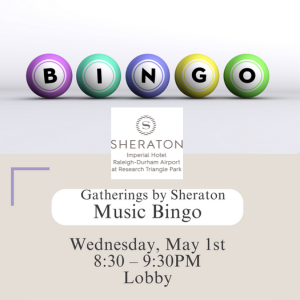 Music Bingo @ the Sheraton