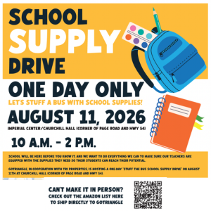 School Supplies Drive