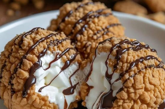 Fried S'More Bombs