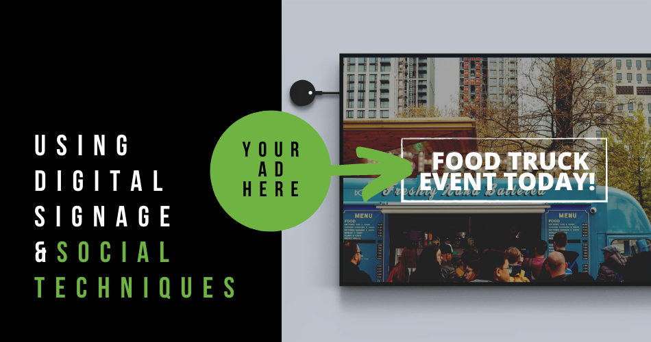 How to Promote Your Events Using Digital Signage and Social Techniques